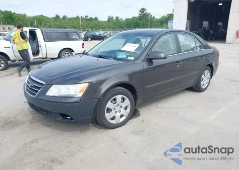2009 Hyundai Sonata Gls из США, поврежденный, VIN 5NPET46C19H455316